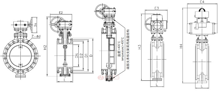 通風蝶閥結(jié)構(gòu)圖
