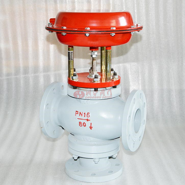 氣動薄膜切斷閥實(shí)物圖