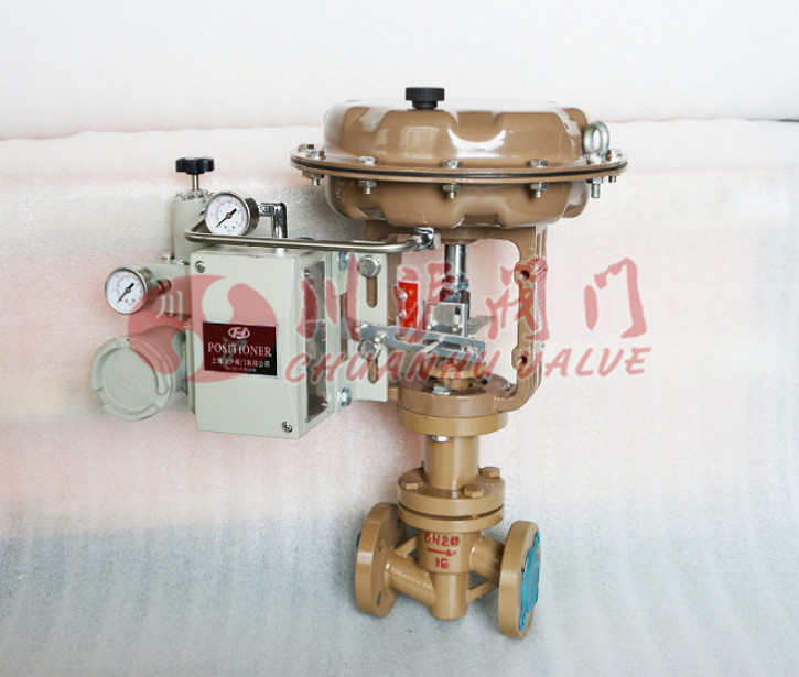 氣動(dòng)襯氟調(diào)節(jié)閥實(shí)物圖