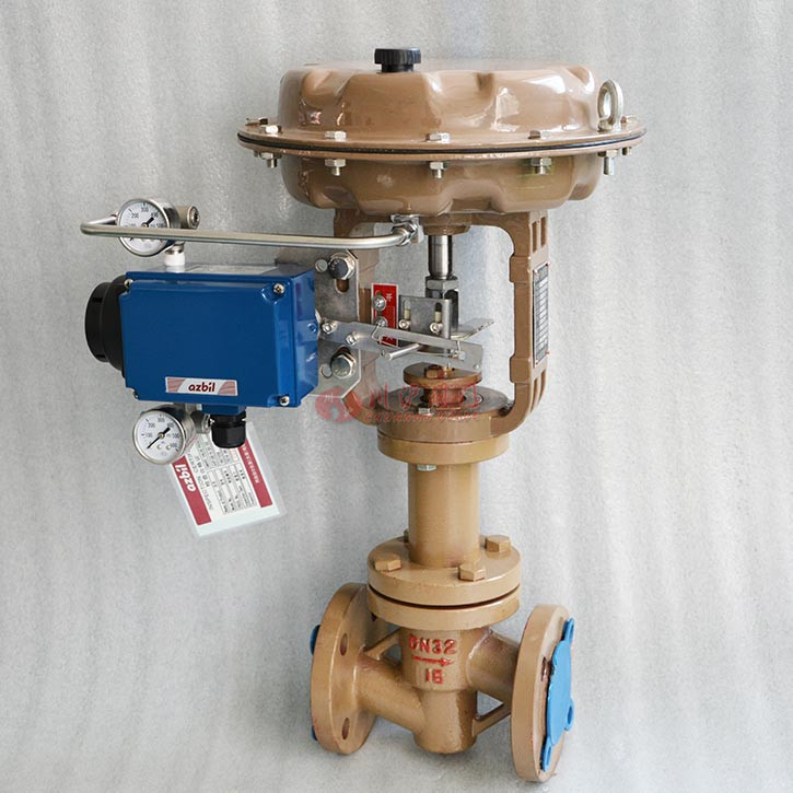 山武定位器調(diào)節(jié)閥實(shí)物圖